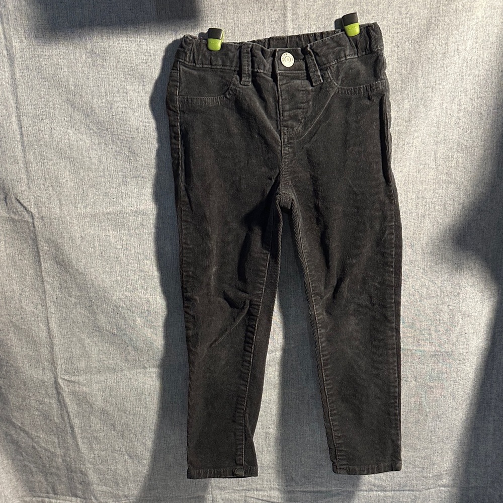 OshKosh B'gosh Grey Corduroy Kids Pants - Straight Leg
